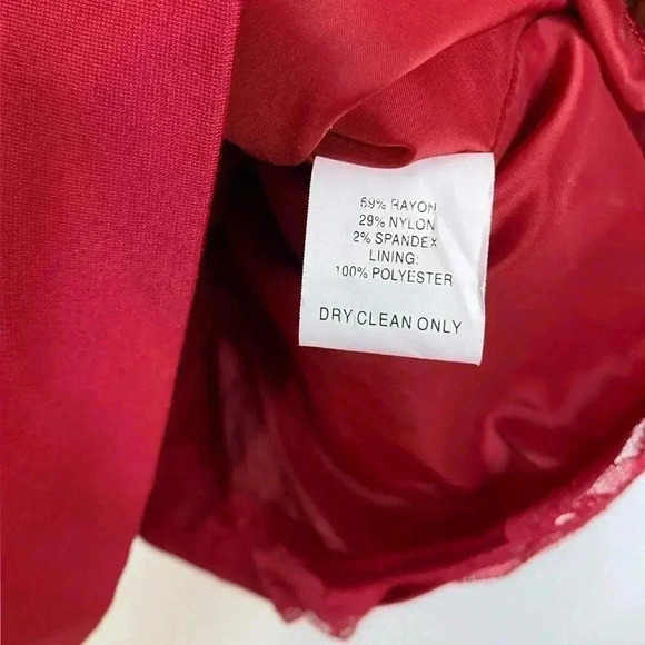 Trina Turk Red Sheath Dress - Picture 5 of 6